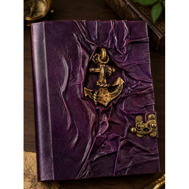 16cm x 21cm  big leather notebook -7